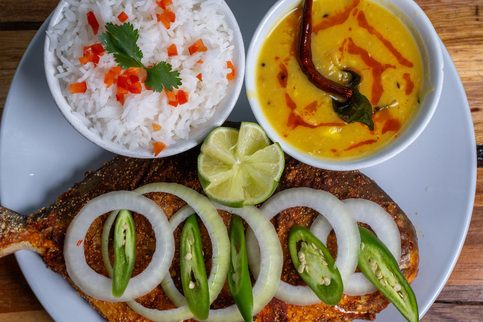 Maharashtrian menu dish at Nirmal's